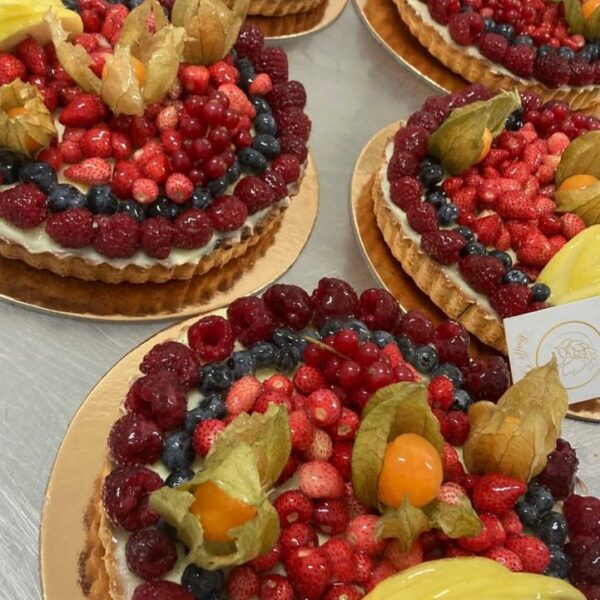 Crostata crema chantilly e frutta