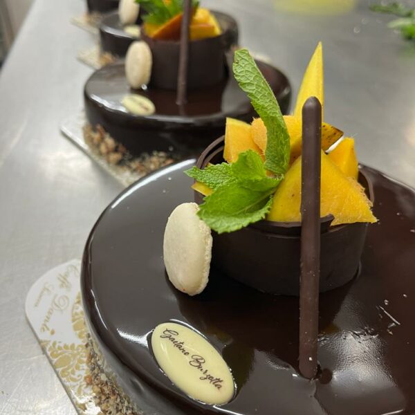 Semifreddo cioccolato e mango